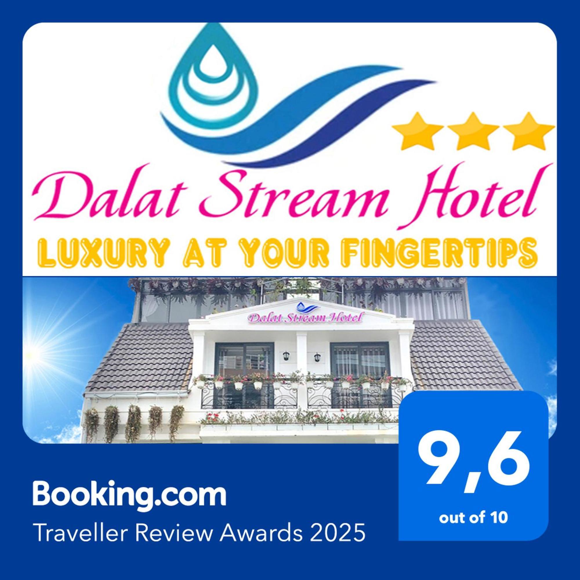 Dalat Stream Hotel-Khach San Dep Dalat Exteriör bild
